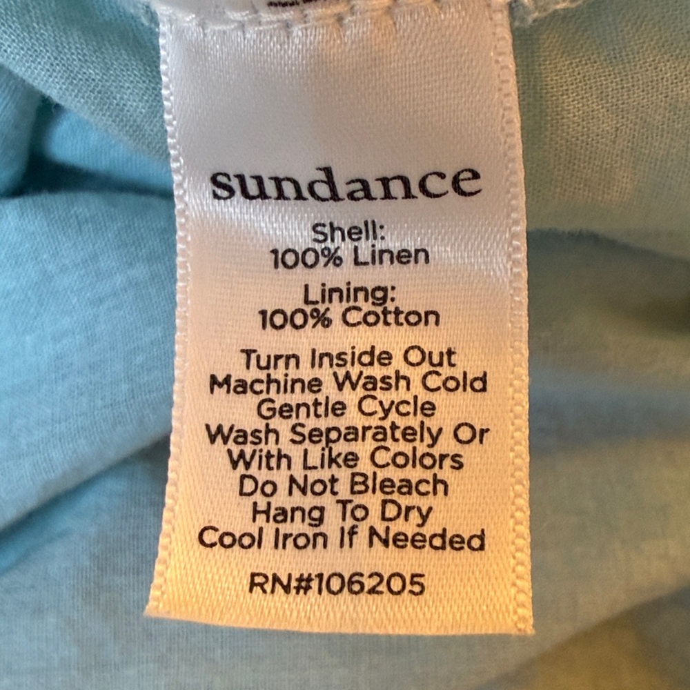 Sundance Linen Cotton Dress - image 7